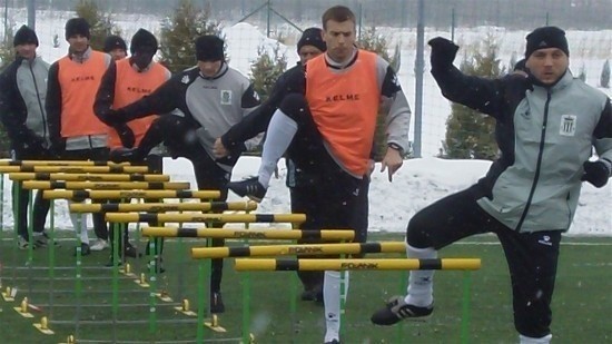 Sandecja Nowy Sącz, trening