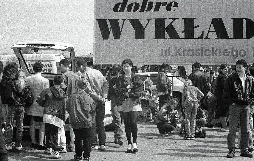 Giełda niedzielna w Koszalinie - archiwalne zdjęcia