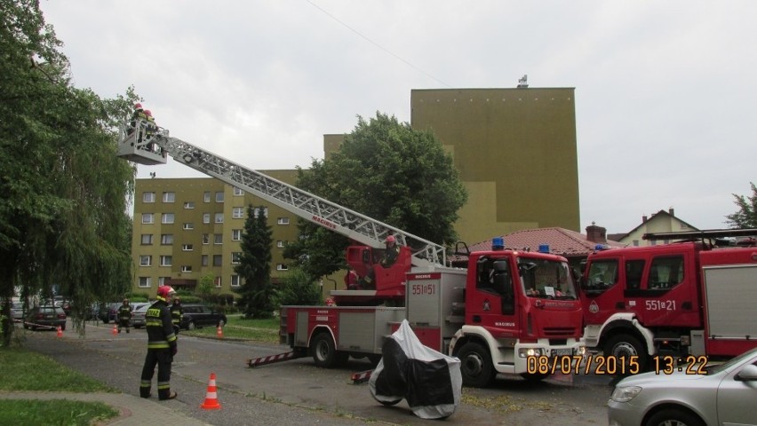 Burza w Pszczynie: Pszczyna cały czas liczy straty po nawałnicy