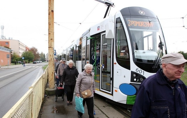 Moderus beta pierwszego dnia miał kolizję z innym tramwajem.