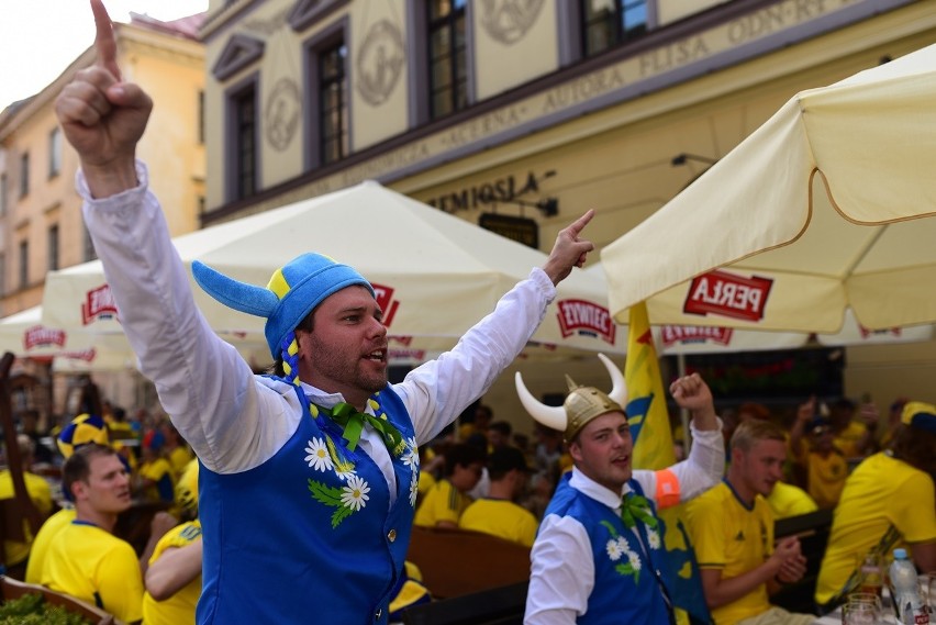 Euro U21 w Lublinie. Kibice Szwecji i Słowacji w drodze na mecz [ZDJĘCIA]