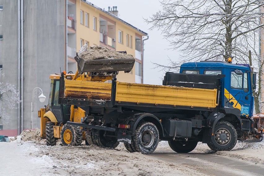 Krynica walczy ze śniegiem