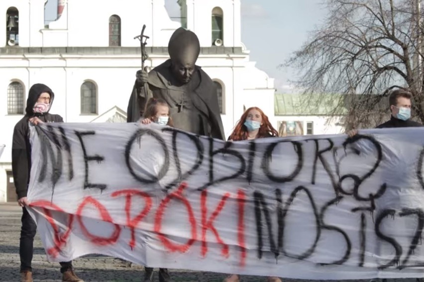 Marsz nacjonalistów w Częstochowie...