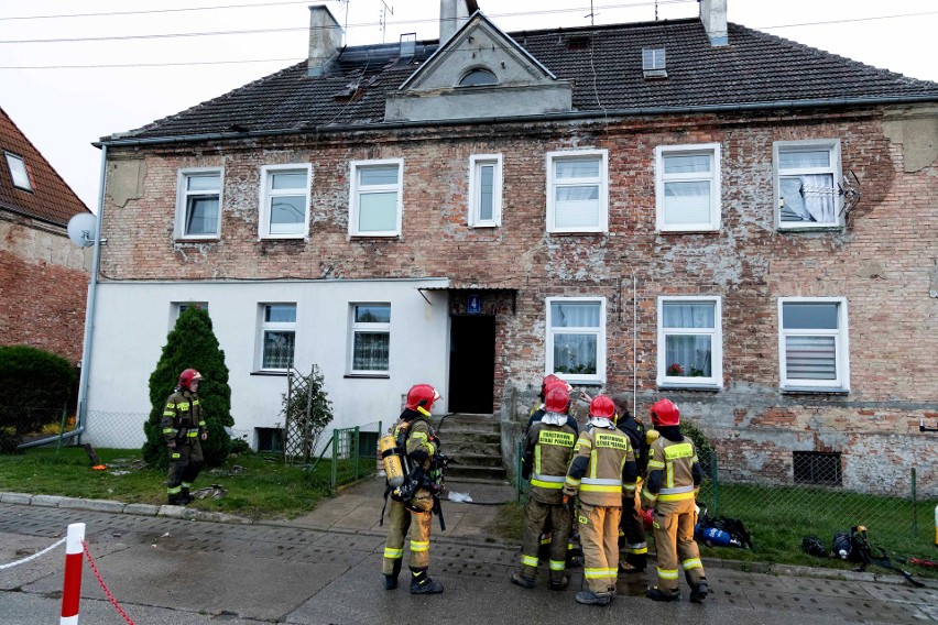 Tragedia w Podjuchach. Jedna osoba zginęła w pożarze domu