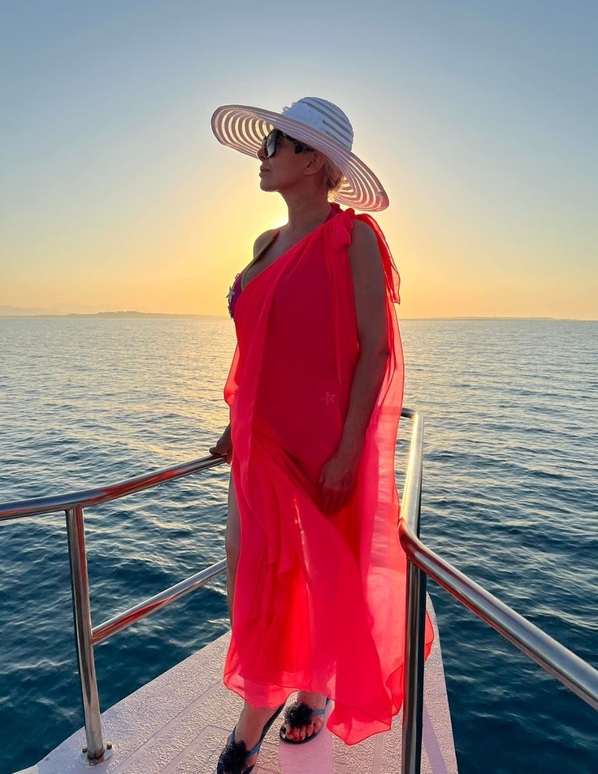 Pochodząca z Końskich aktorka Aldona Orman zachwycała na wakacjach w Egipcie. Wyglądała pięknie. Zobaczcie zdjęcia 
