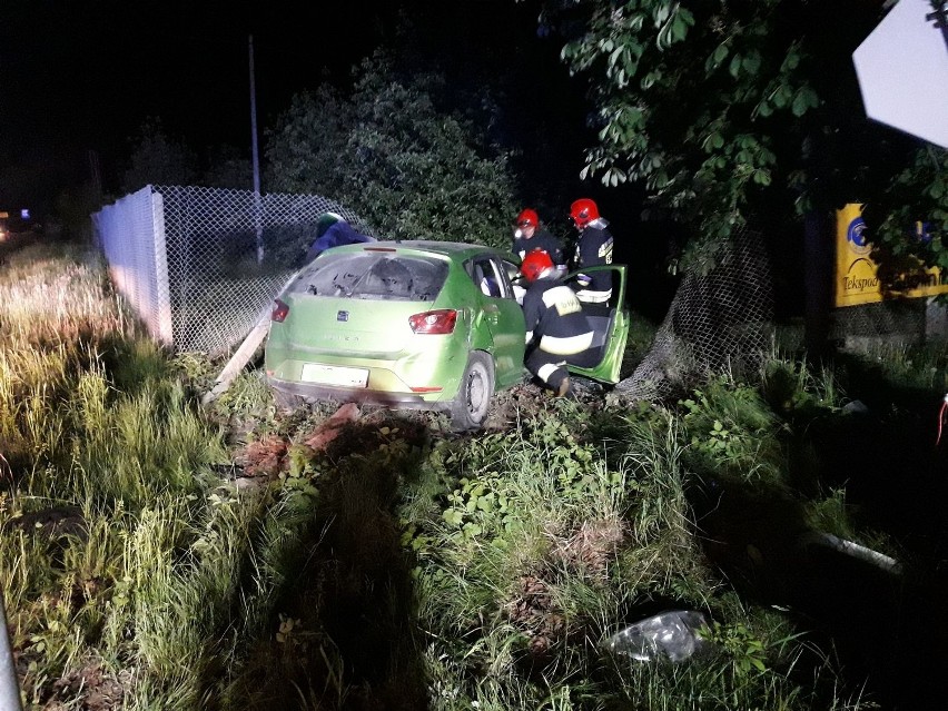 Wypadek w Dąbrowicach zdarzył w sobotę, 12 maja, około...