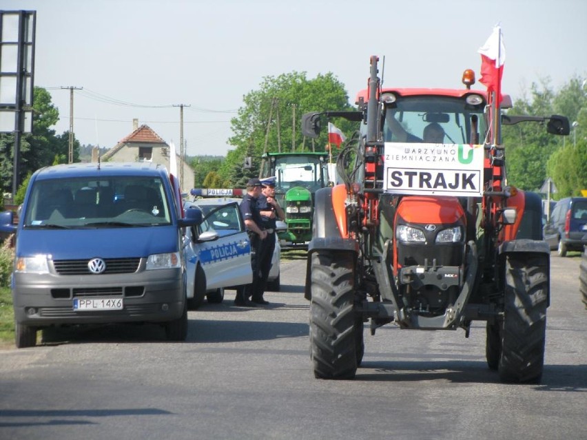 Protest rolników rozpoczął się o godz. 10 i powinien...