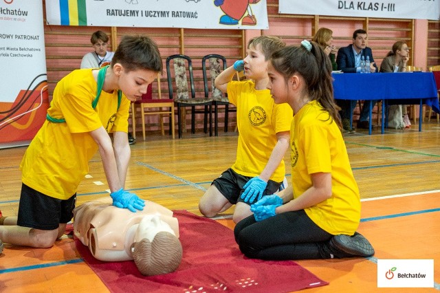 Mistrzostwa szkół w udzielaniu pierwszej pomocy odbyły się w Bełchatowie