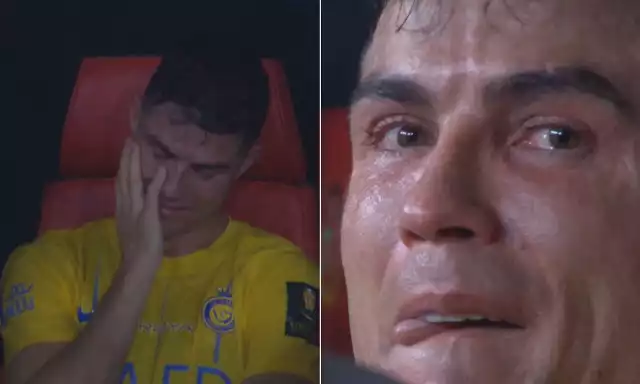 Emocje Ronaldo po przegranym meczu