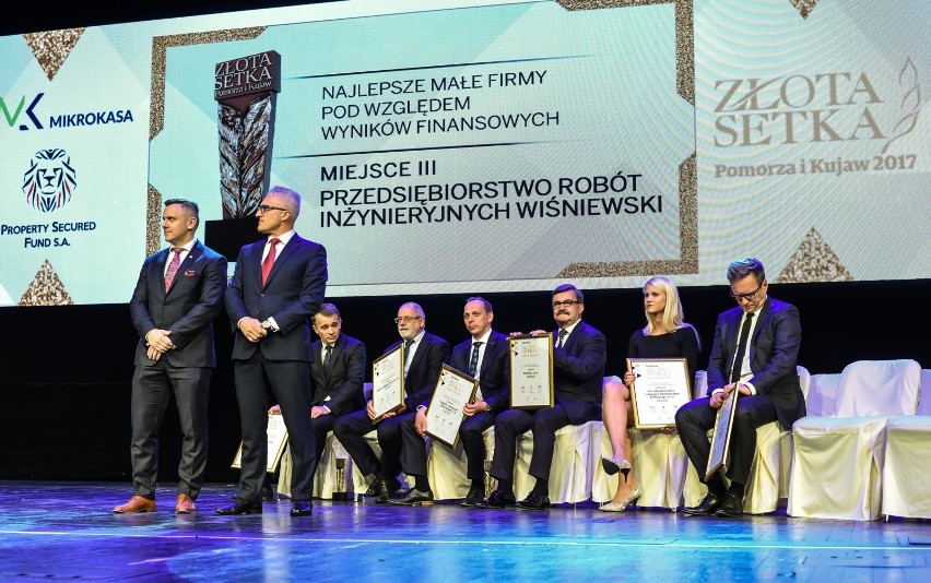 Laureaci "Złotej Setki Pomorza i Kujaw 2017"