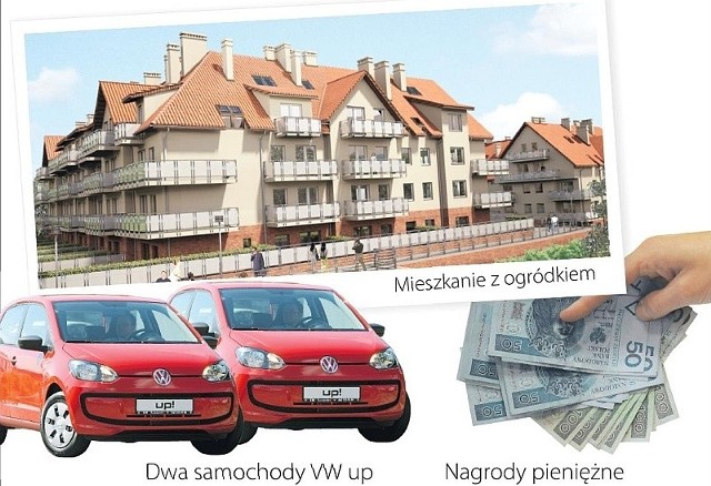 Mieszkanie z ogródkiem, dwa samochody i gotówka to nagrody w nowej loterii "Gazety Lubuskiej". Prenumeratorzy "GL" otrzymują dwa razy więcej kuponów do gry. Zwiększ swoje szanse na wygraną i zamów prenumeratę!