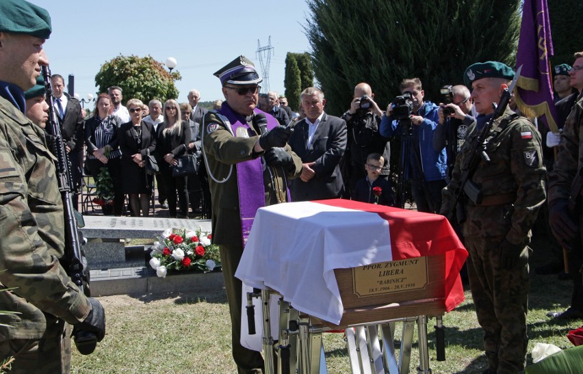 Pogrzeb Żołnierza Wyklętego Zygmunta Libery ps. "Babinicz"...