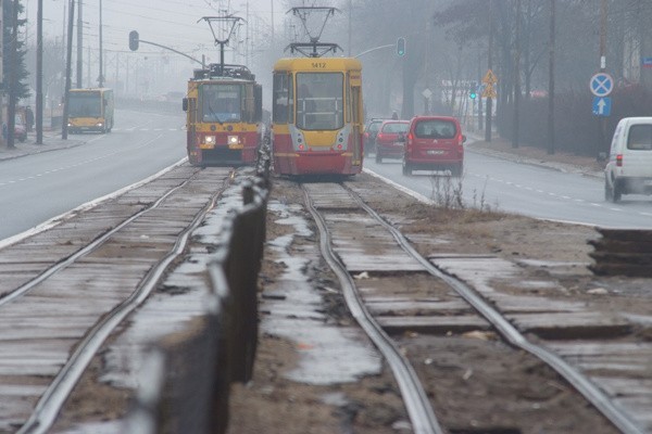 Torowisko na ul. Przybyszewskiego jest w fatalnym stanie