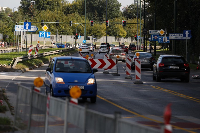 Kraków. Duże zmiany organizacji ruchu na ul. Opolskiej [ZDJĘCIA]