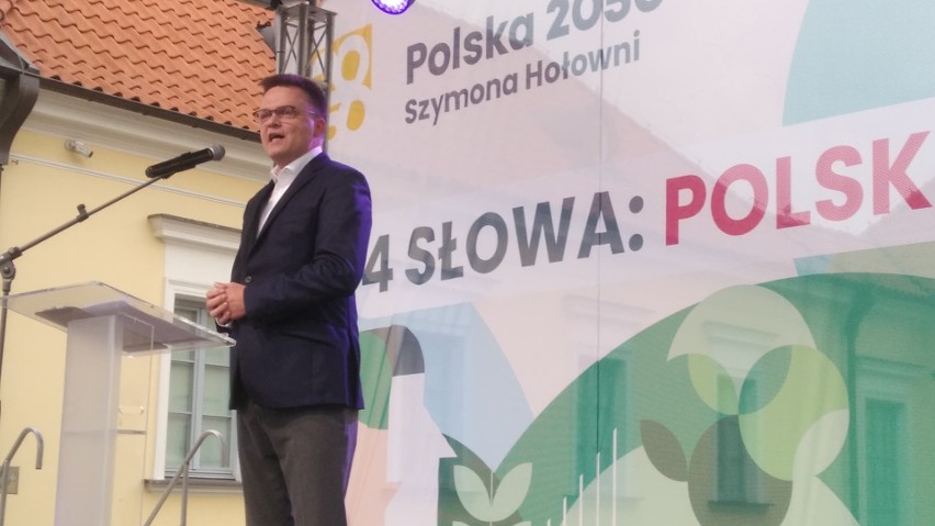 Konwencja Polski 2050. Szymon Hołownia spotkał się z mieszkańcami Białegostoku (FOTO)