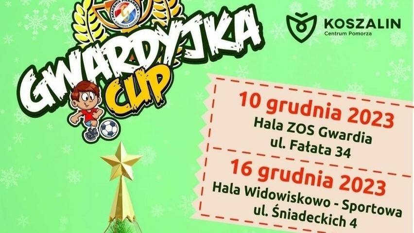 Gwardyjka Cup, czyli turniej dla najmłodszych w koszalińskiej hali 
