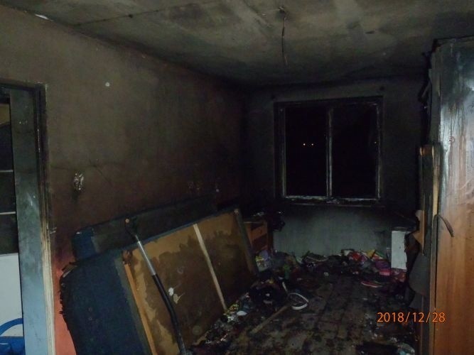 Sandomierz. Pożar w bloku socjalnym i ewakuacja mieszkańców. Trzy osoby straciły dach nad głową (zdjęcia)