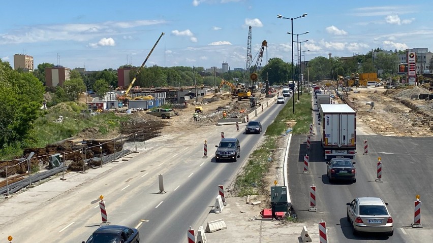 Kraków. Budowa tunelu wzdłuż ul. Opolskiej. To nim kierowcy mają ominąć linię tramwaju