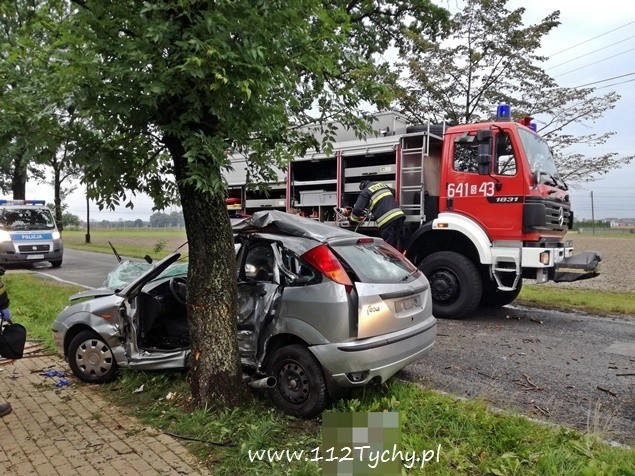 Wypadek w Tychach na u. Mysłowickiej. 19-latka w ciężkim...