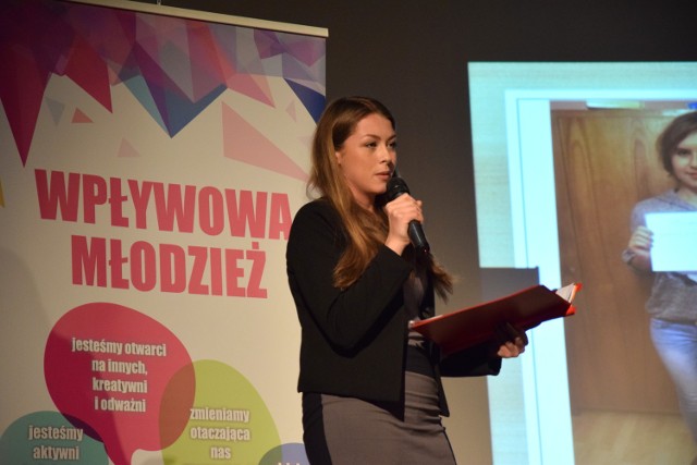 O pomyśle na "Centrum Spotkań Młodzieży" opowiadała Klaudia Pryjmak