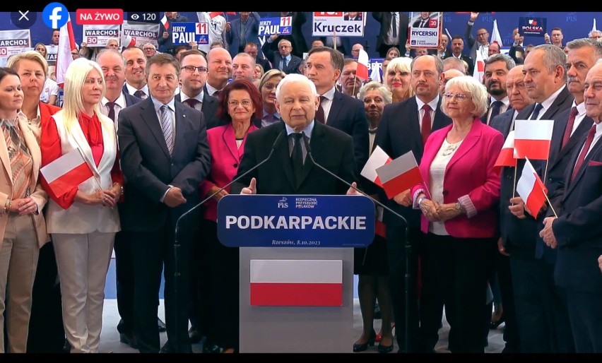 Konwencja wojewódzka PiS w Jasionce koło Rzeszowa.