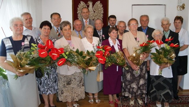 W Radkowie odbyły się złote gody. Świętowało 10 par małżeńskich.