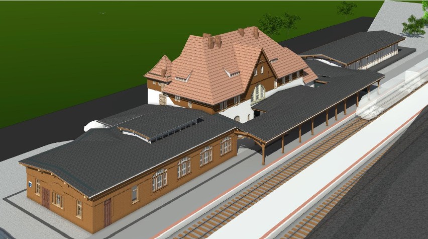 Będzie nowoczesny dworzec PKP w Szklarskiej Porębie. Rusza remont