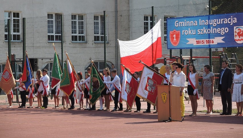 Gminna inauguracja roku szkolnego w Miastku - SP 1