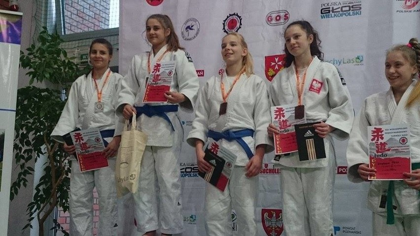 Judoczki Akademii, Agata Szafran, Vanessa Machnicka i Joanna...