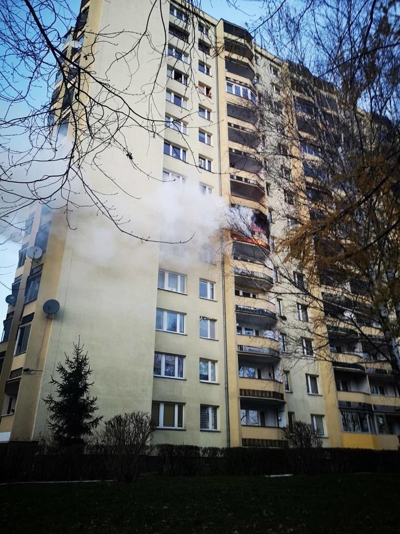 Do pożaru mieszkania przy ul. Kwartowej w Krakowie doszło w...