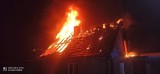 Pożar domu niedaleko Polkowic. Ojciec i syn stracili dach nad głową [ZDJĘCIA]