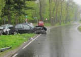 Wypadek za wypadkiem. Na ulicy Wadowickiej w Porębie Wielkiej w ciągu trzech lat doszło do 61 drogowych zdarzeń! [ZDJĘCIA]