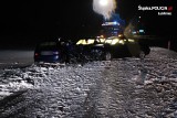 Tragiczny wypadek w powiecie lublinieckim. Zderzyły się trzy pojazdy. Jeden z pasażerów nie żyje