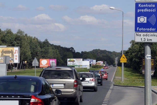 Drogowcy chcą umożliwić na części ulicy Gdańskiej jazdę z prędkością do 70 km/godz.