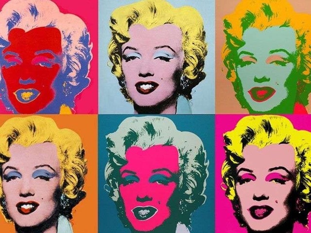 "Marilyn Monroe" Andy Warhola
