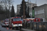 Pożar i wybuch w hali w Kluczborku