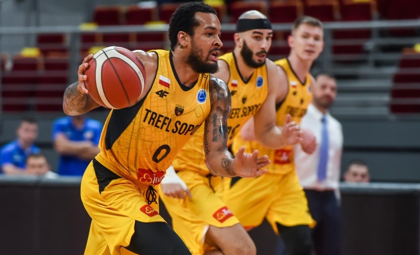 Mecz FIBA Europe Cup Trefl Sopot - Rilski sportist w Ergo...