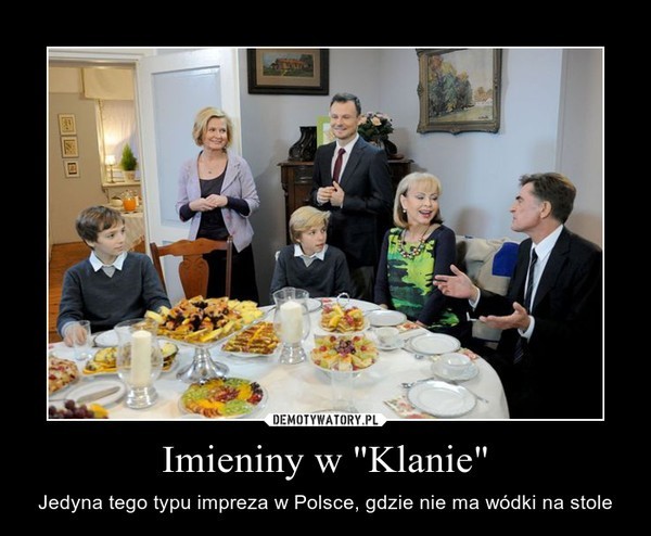 Memy o polskim serialu KLAN.