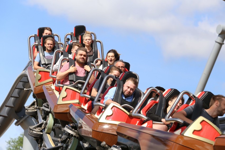 Legendia: Lech Coaster [OTWARCIE 1 LIPCA] Pierwszy przejazd za nami WIDEO, ZDJĘCIA