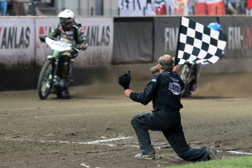 Janusz Kołodziej wygrał w sobotę Grand Prix Czech. Podium...