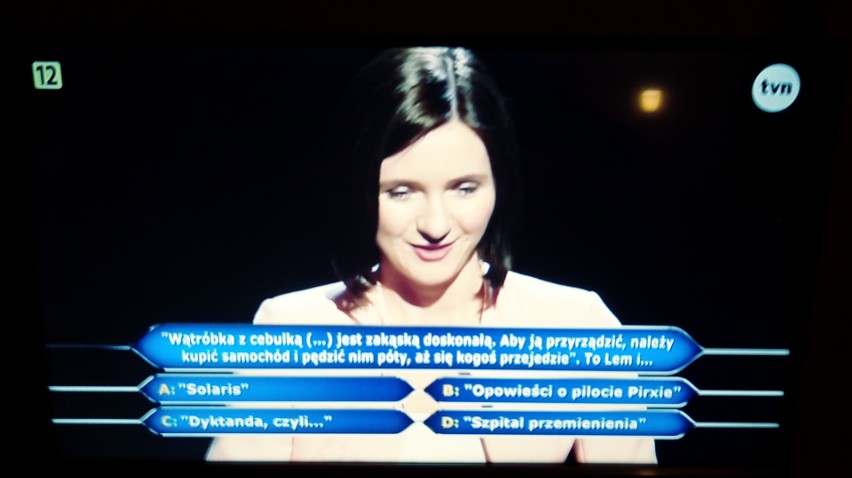 Sonia Ciuk w programie "Milionerzy". Tak brzmiało pytanie za milion!