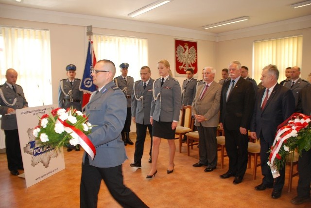 Tablica poświęcona przedwojennym policjantom