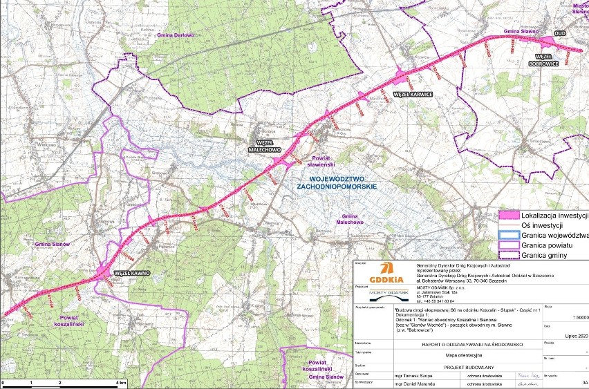 Dwunastu wykonawców odpowiedziało na ofertę GDDKiA, dotyczącą budowy drogi s6 na odcinku między Sławnem a Koszalinem 