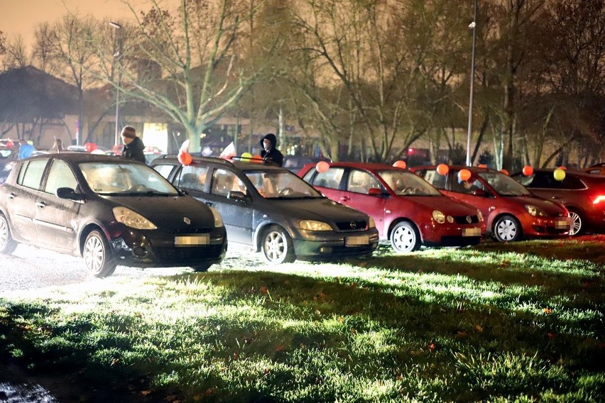 Strajk Kobiet. W czwartek samochody blokowały ulice Łodzi....