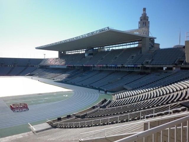 Stadion w Barcelonie. Tutaj gra... Nie, nie Barca. Espanyol