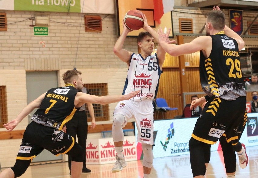 King Szczecin - Trefl Sopot 81:83. Druga porażka z rzędu Wilków. ZDJĘCIA