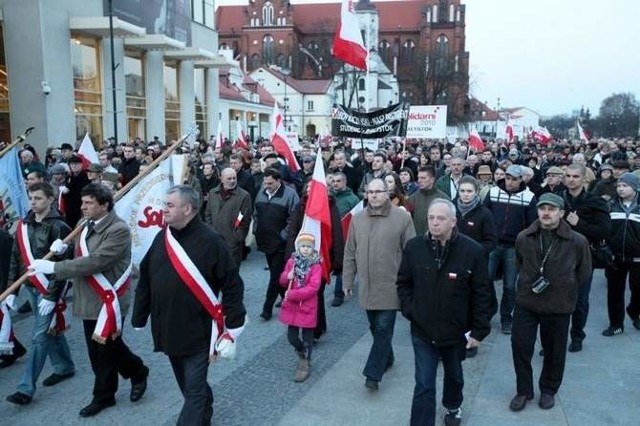 Podobnie jak przed rokiem, uczestnicy marsz przejdą przez centrum Białegostoku.