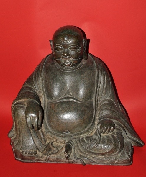 Śmiejący się Budda, Chiny, XVIII/XIX w.