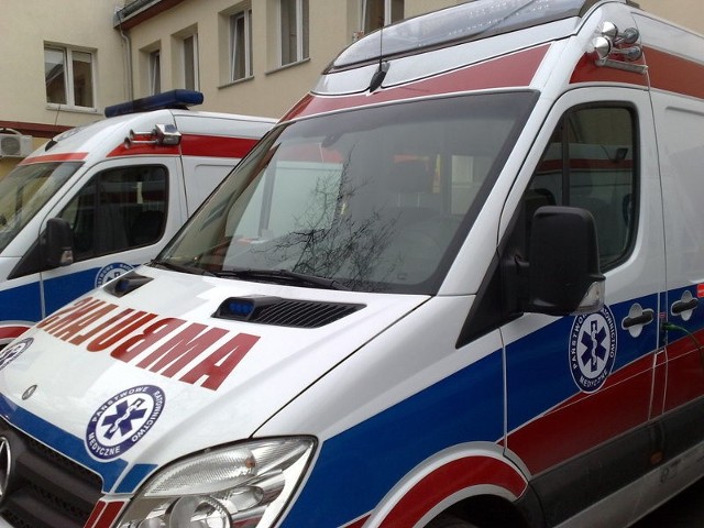 Uczniowie z Połczyna zostali przewiezieni do szpitali.