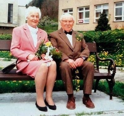 W dniu ślubu w DPS pani Saloma miała 86 lat, a jej mąż Józef 94 Fot. Archiwum